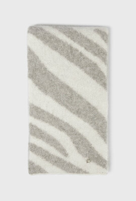 10Days Strickschal ecru Zebra