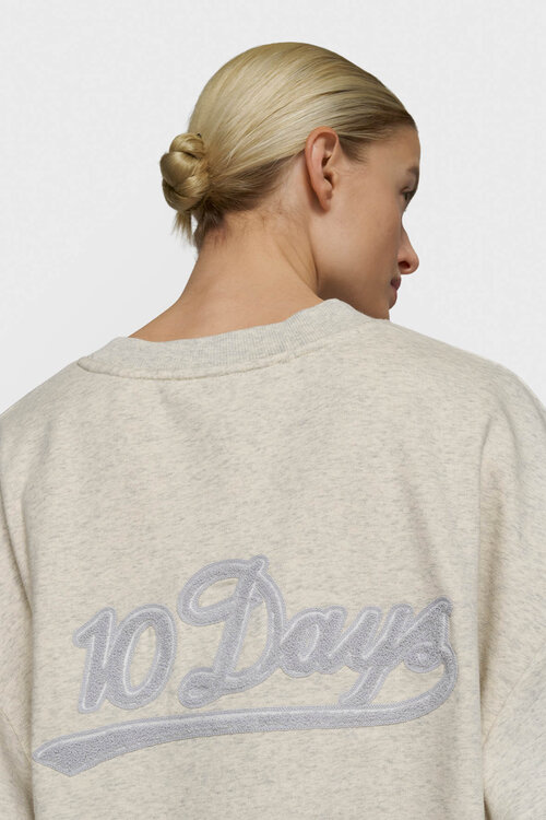 10Days Soft White plissierter Pullover 10DAYS