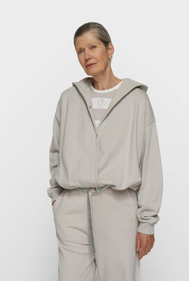 10Days Ballon-Wickel-Hoodie grau