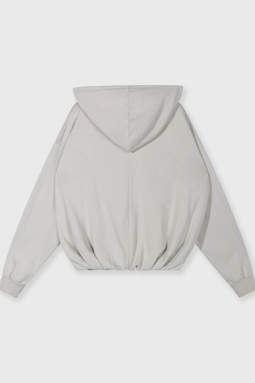 10Days Ballon-Wickel-Hoodie grau