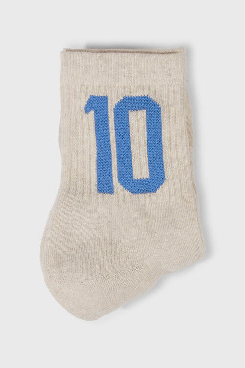 10Days Socken Baseball 10 weich weiß