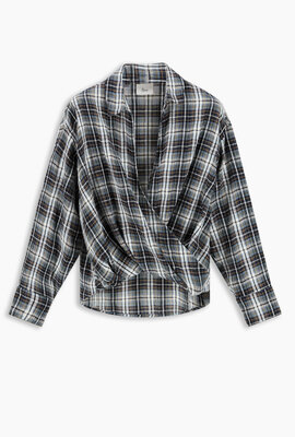 8PM Palm Bluse Blau