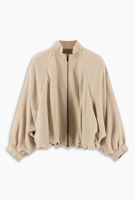 8PM HeatherA-Bomber Jacke Sand