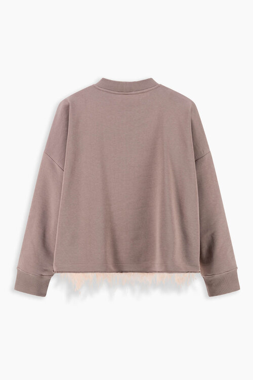 8PM Rose Pullover Taupe