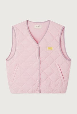 American Vintage Yupibam Weste Rosa