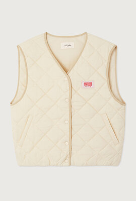 American Vintage Yupibam Gilet Creme