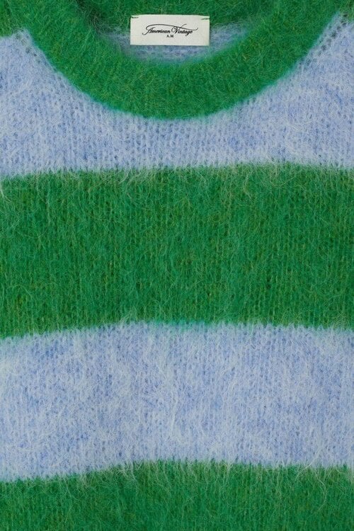 American Vintage Niby Pullover Ärmellos Grün