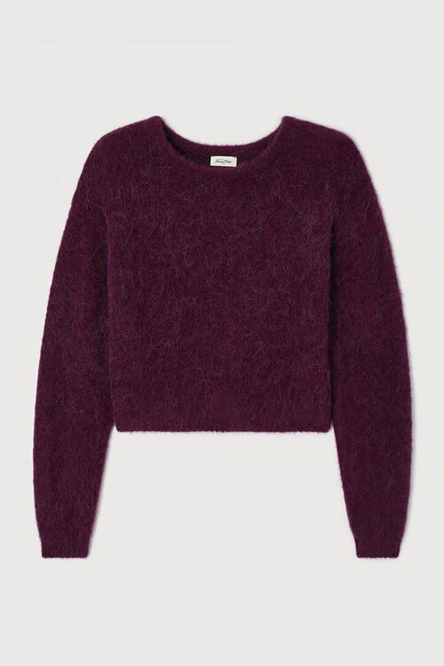 American Vintage Niby Pullover Aubergine