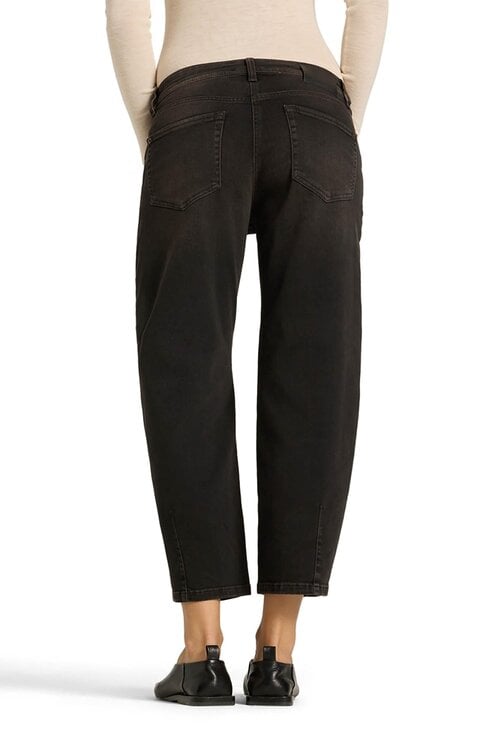 Cambio Braune Elin Barrel Jeans