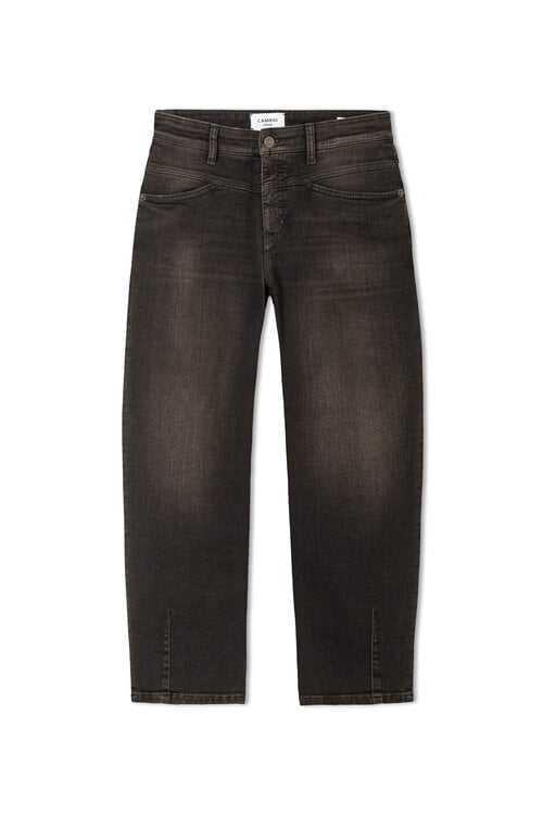 Cambio Braune Elin Barrel Jeans