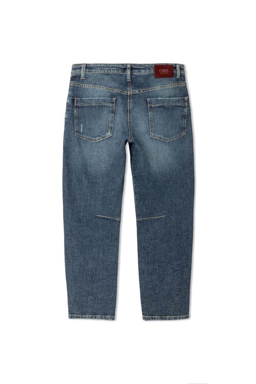 Cambio Indigo Ocean Barrel Jeans