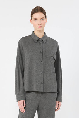 Max Mara Weekend Bluse Hellgrau