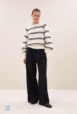 By Bar Lucia Streifenpullover Navy