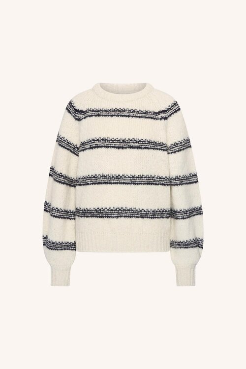 By Bar Lucia Streifenpullover Navy