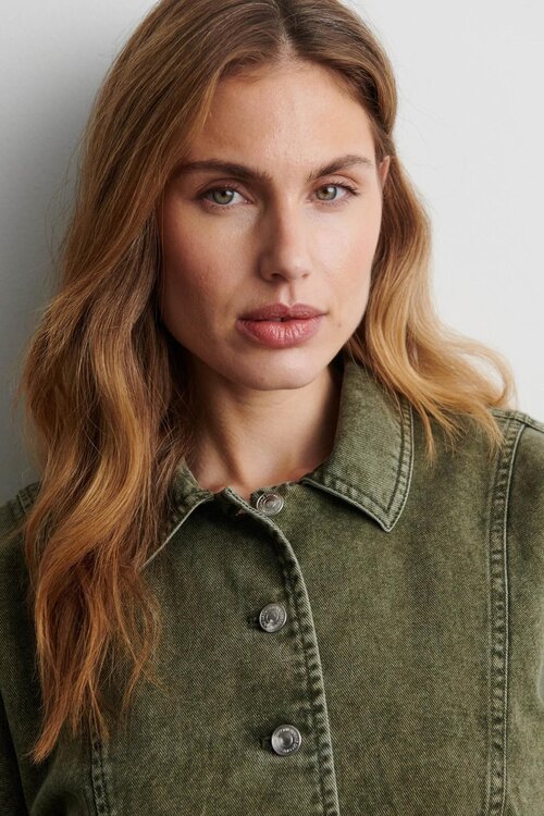 Second Female Kaki Jaye Jeansjacke