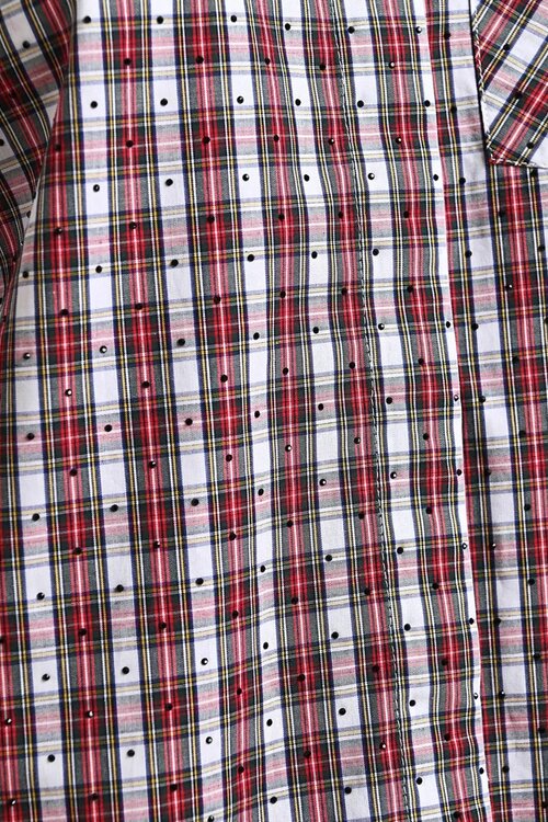 Essentiel Antwerp Bluse Karo Rot