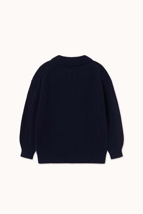 The Tiny Big Sister Rosenweste oversized Indigo