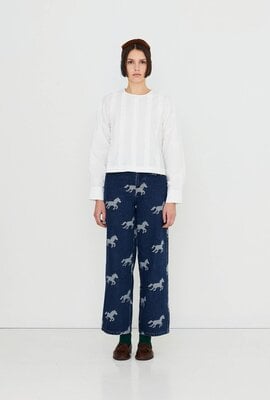 The Tiny Big Sister Horses Jeans Berta Indigo