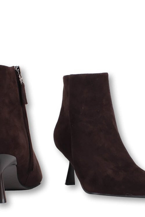 Bibi Lou Brauner Knöchelstiefel Wildleder