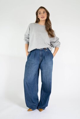 EST'SEVEN Pullover Grau