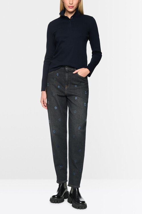 Marc Cain Hemd mit Kragen blau