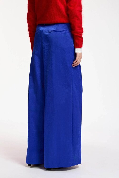 Essentiel Antwerp Weit geschnittene Hose Kobaltblau