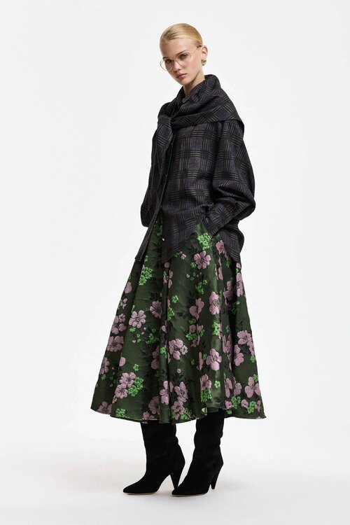 Essentiel Antwerp Bluse oversized Grau