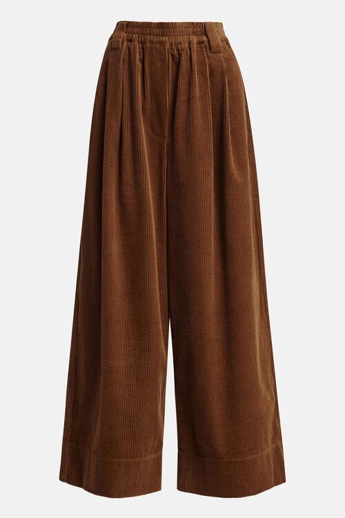 Essentiel Antwerp Wide-Leg-Hose Braun