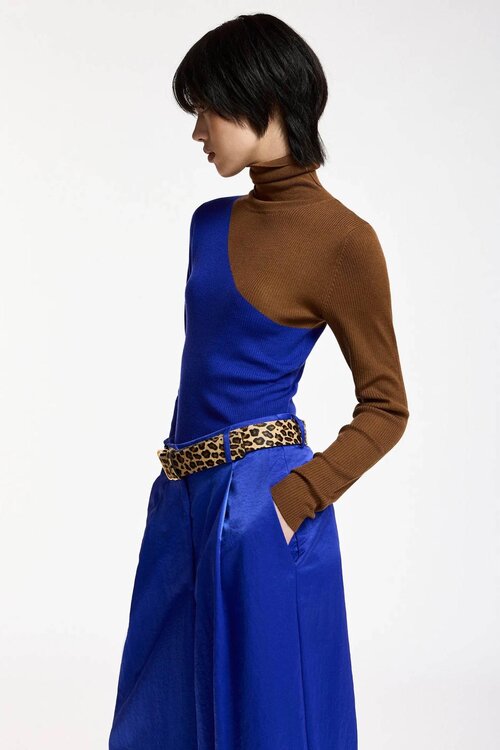 Essentiel Antwerp Pullover mit Rollkragen Kobalt