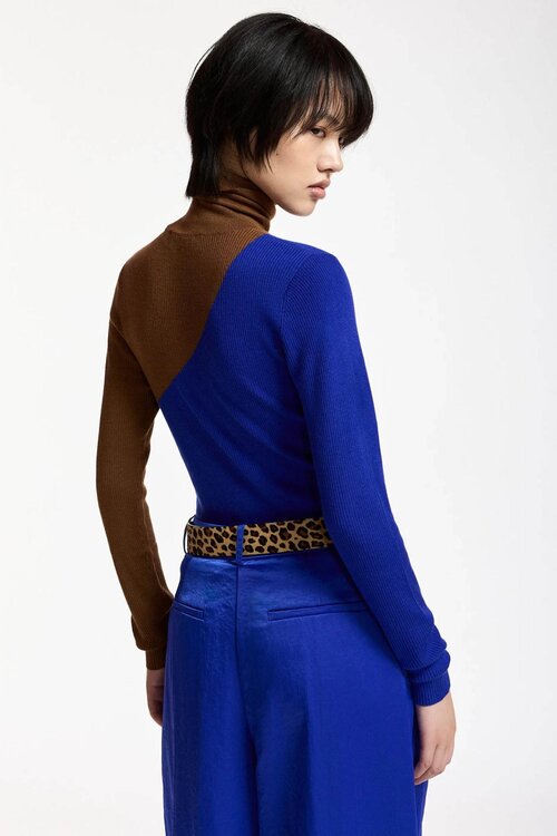 Essentiel Antwerp Pullover mit Rollkragen Kobalt