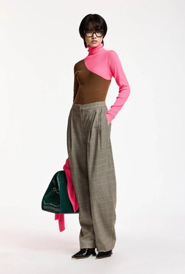 Essentiel Antwerp Pullover mit Rollkragen Braun