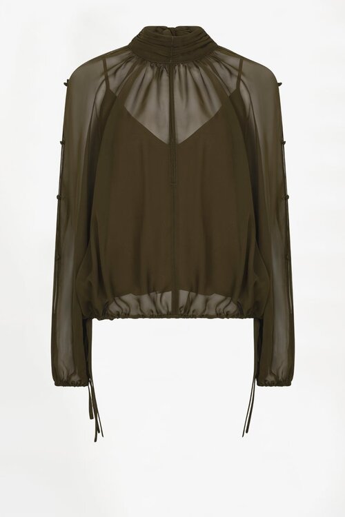 Dante 6 Sonia Bluse olivgrün