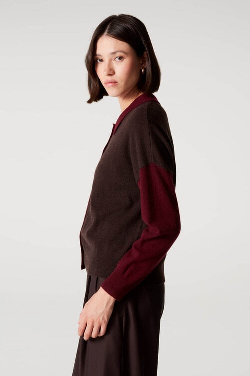 Absolut Cashmere Majura Fancy Weste Braun
