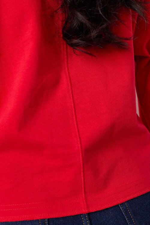 Sister Point Villy Bluse rot