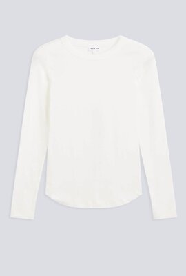 Neeve Langarmshirt Offwhite