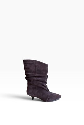 Bibi Lou Drapierter Stiefel Braun
