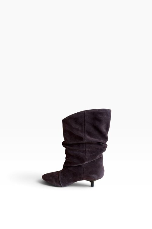 Bibi Lou Drapierter Stiefel Braun
