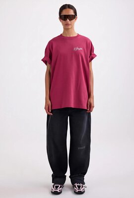 Stieglitz Renzo Oversize-T-Shirt Bordeaux