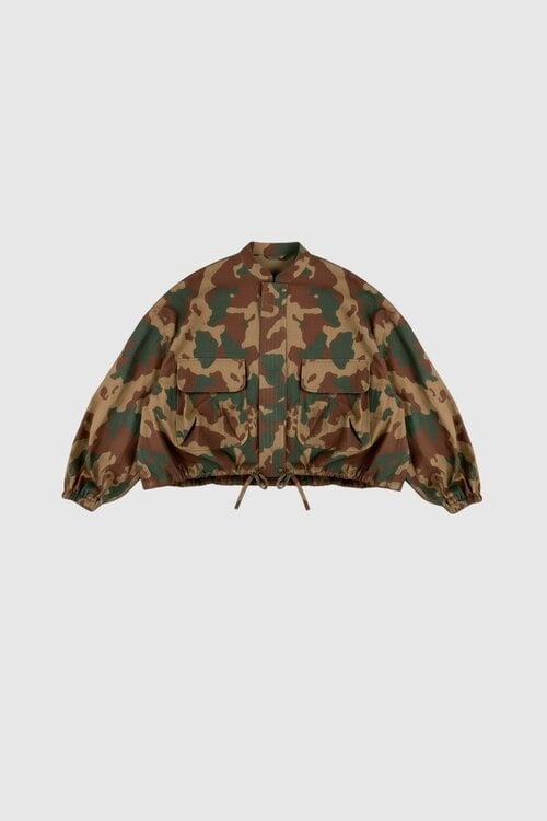WITHBLACK Grüne WBLLEAH LS CAMO JACKE