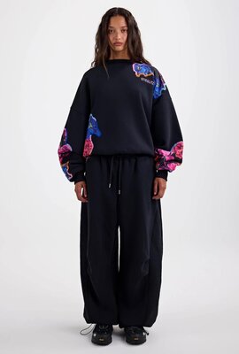 Stieglitz Nero oversized Pullover Schwarz