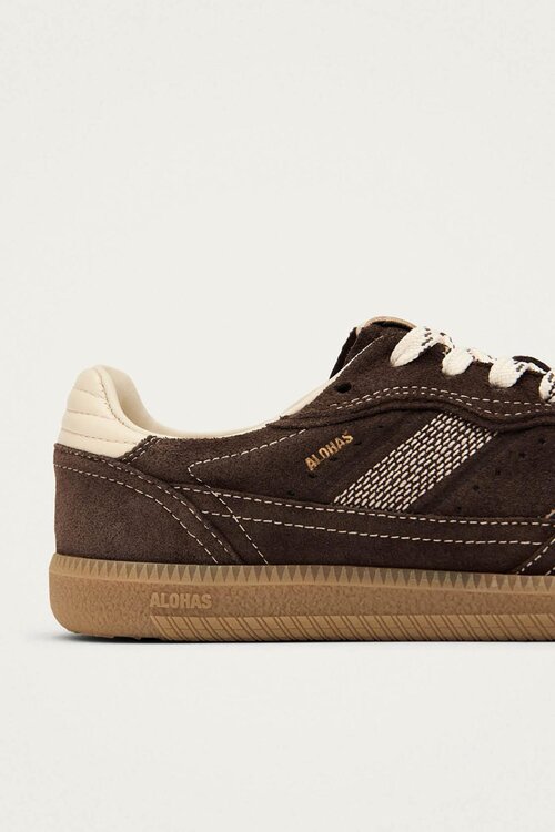 ALOHAS Brown TB.490 Rife Leder-Sneaker