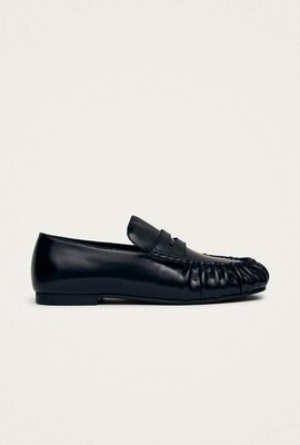 ALOHAS Aven Leder Loafers Schwarz
