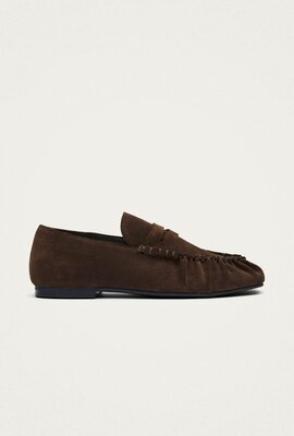 ALOHAS Brown Aven Wildleder-Loafers