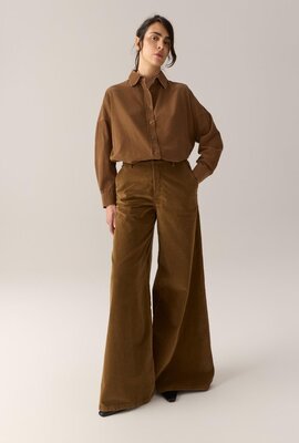 Lois Jeans Camel New Marlene Wide Leg