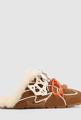 Naked Wolfe Sneaker Mule Kamel