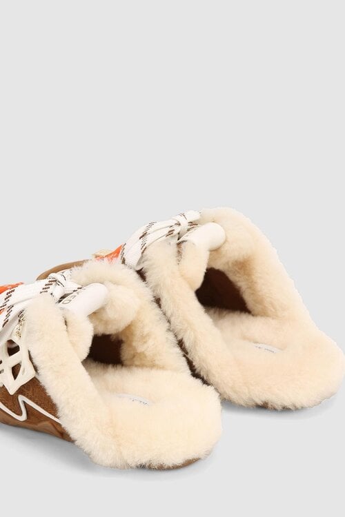 Naked Wolfe Sneaker Mule Kamel