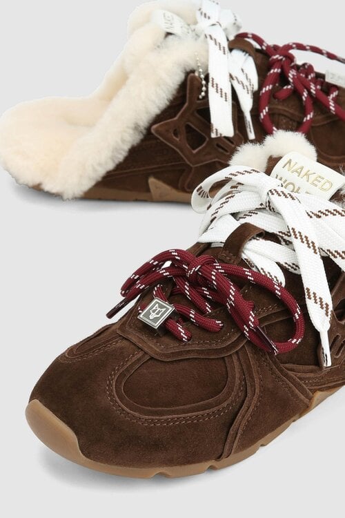 Naked Wolfe Sneaker Mule Braun