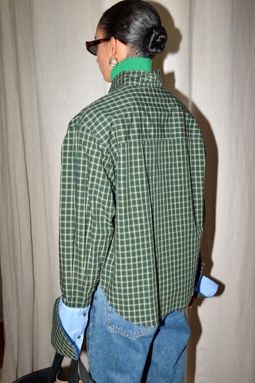 Collectors Club Bluse grün