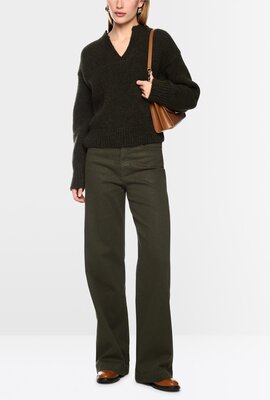 Marc Cain Pullover dunkelgrün