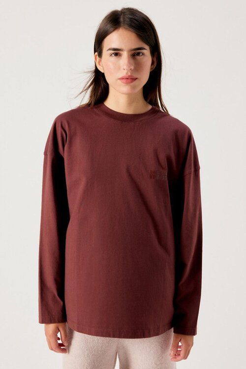 American Vintage Gixy T-shirt bordeauxrot